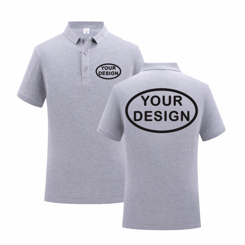 Polo Shirt Pique - Summer Pure Cotton Polo Shirt Logo