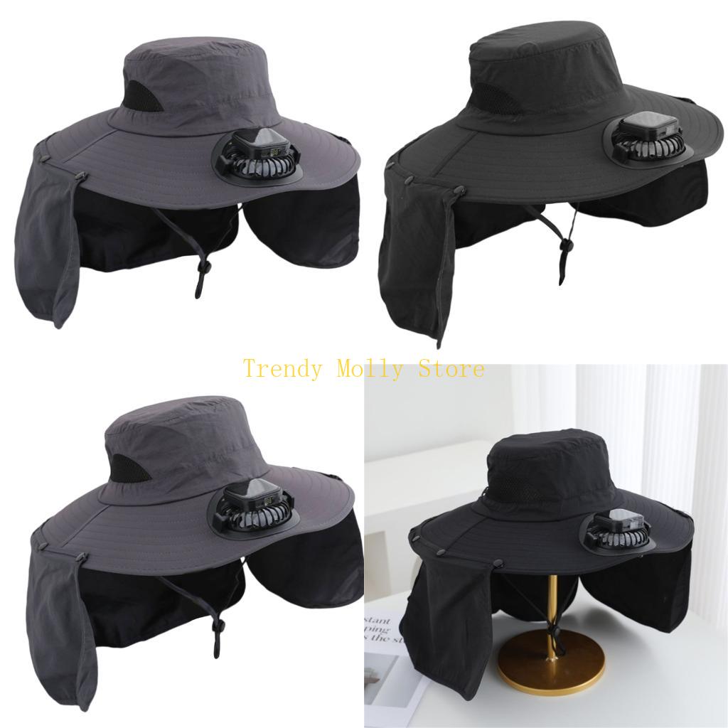 Packable Hat Nylon - N5KB Multifunctional Outdoor Hat With Rechargeable