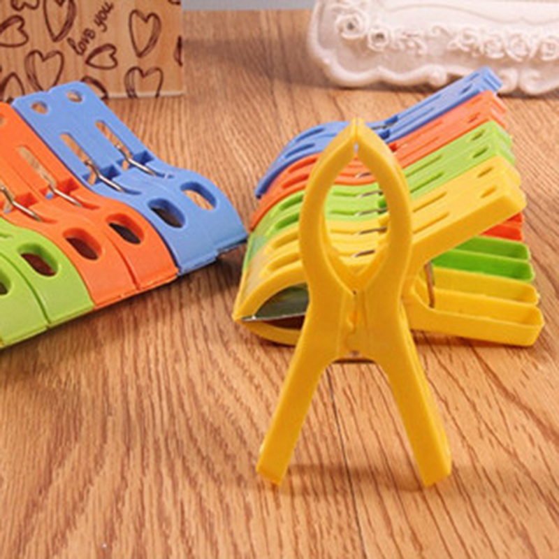 Beach Towel Large - 8ps/set Hanger Clips Large Plastic Windproof
