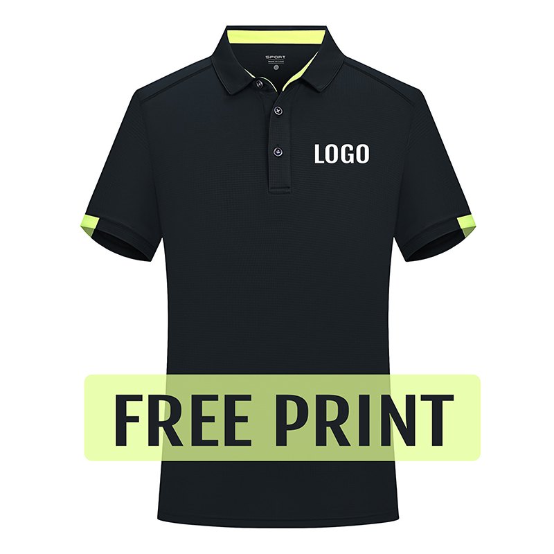 Shirt Camp Collar - Summer Quick Drying Polos Free Printed