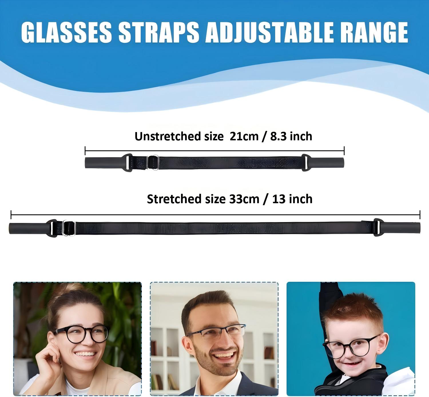 4Pcs Adult Glasses Straps (8.3 - Sunglass Retainer Cord ulasan dan harga