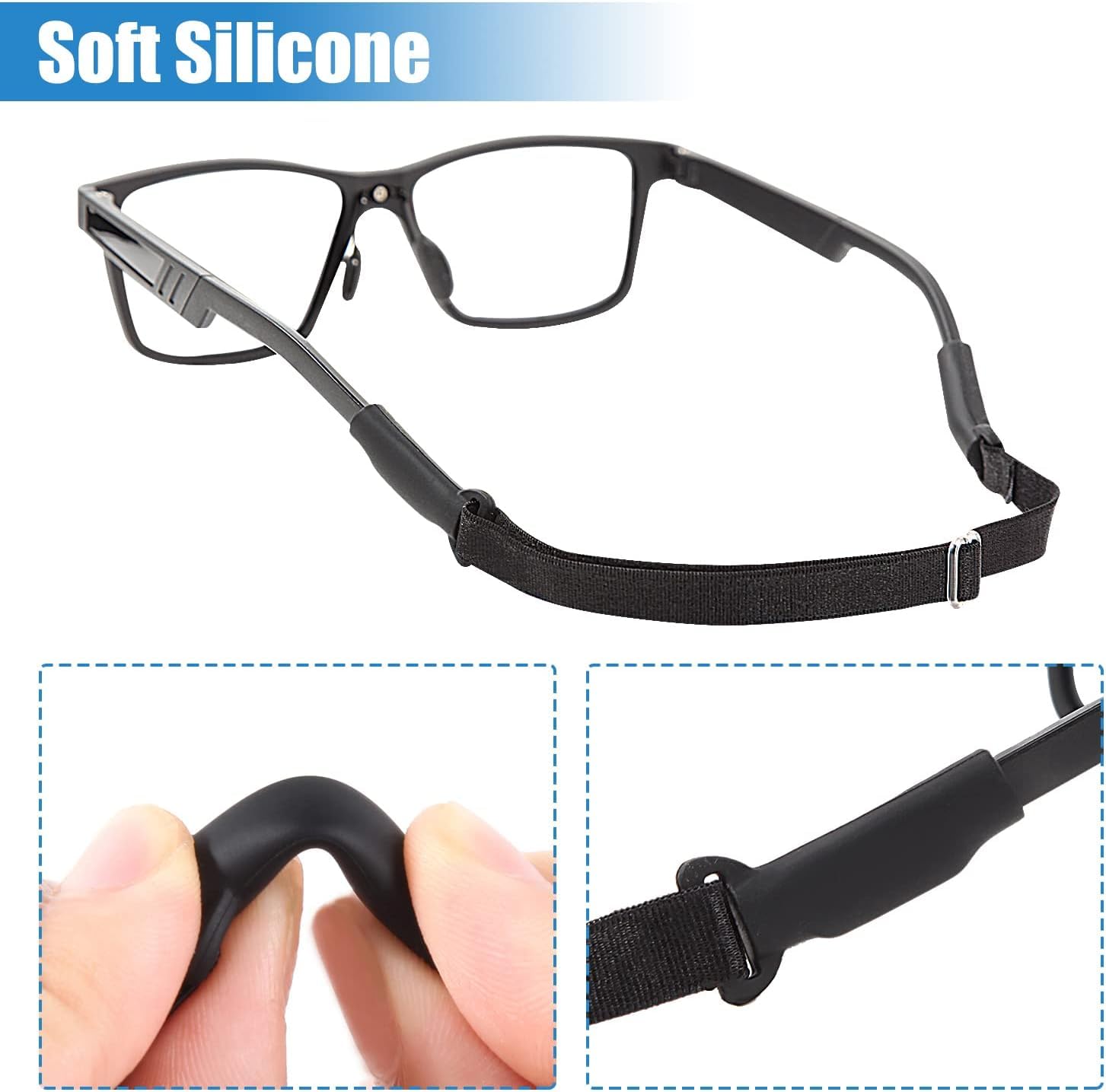 4Pcs Adult Glasses Straps (8.3 - Sunglass Retainer Cord ulasan dan harga