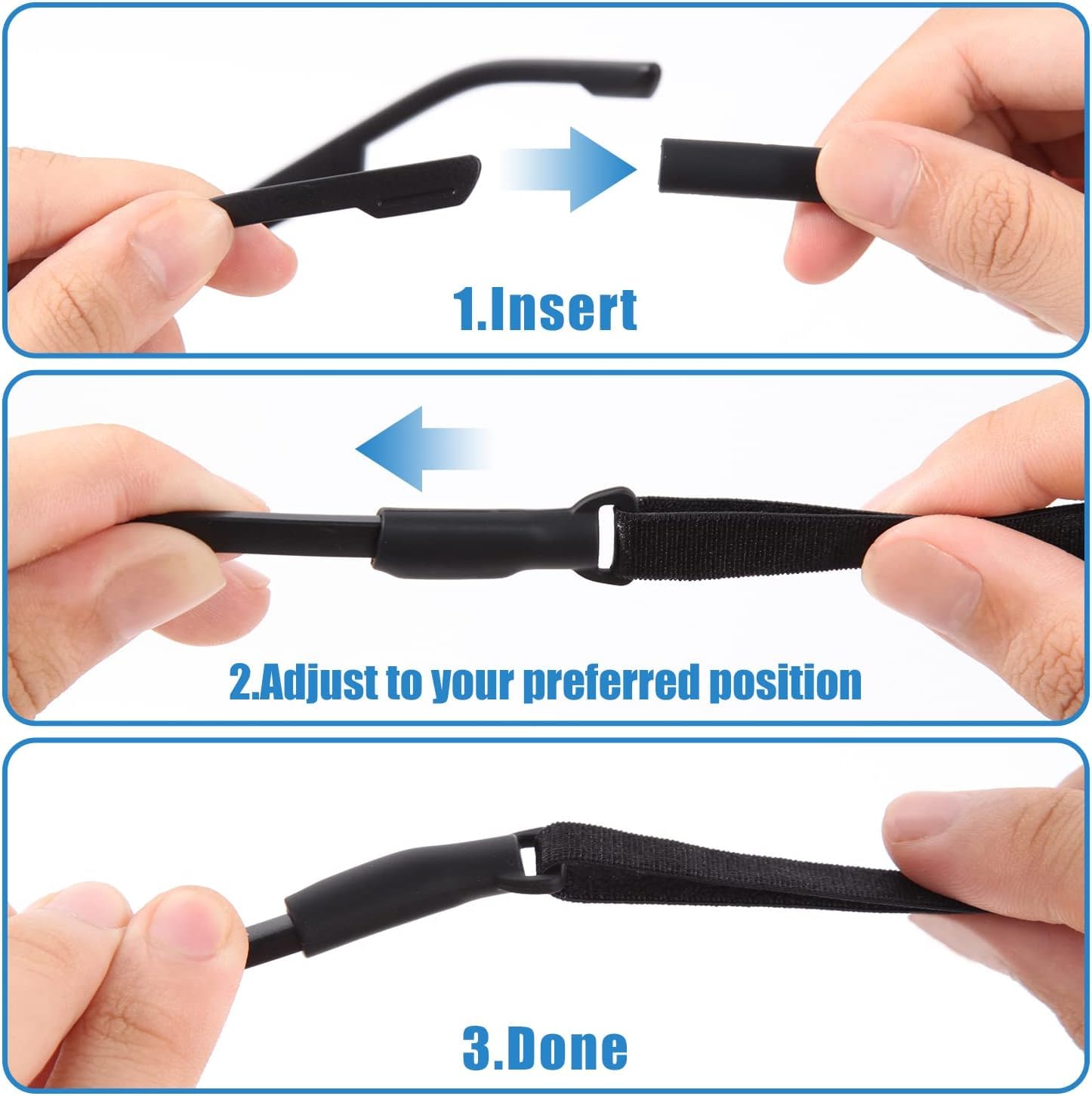 4Pcs Adult Glasses Straps (8.3 - Sunglass Retainer Cord ulasan dan harga