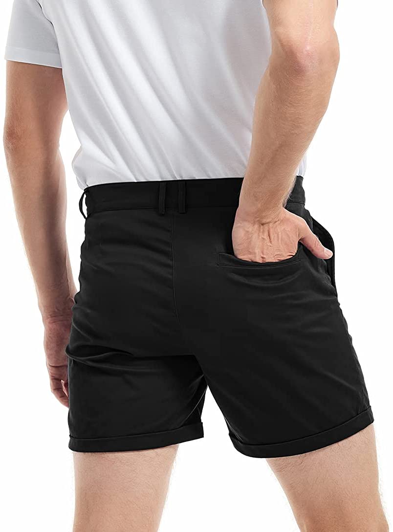 AIMPACT Men's Summer Slim-fit  - Shorts Chino Slim ulasan dan harga