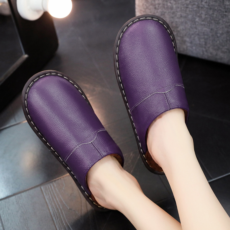 Brand Home Leather Slippers Me - Flip Flop Leather Men ulasan dan harga