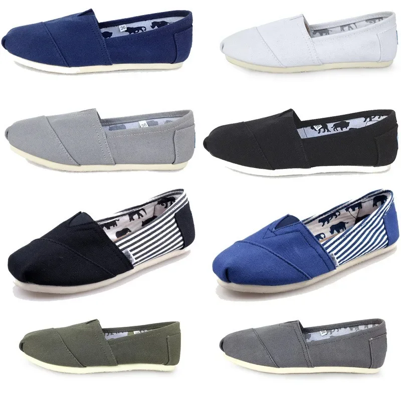 Summer Blue Loafers Men Classi - Espadrille Slip On ulasan dan harga