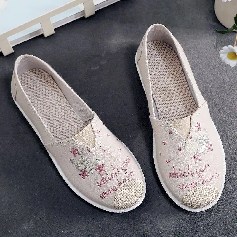 Kawaii Slip on Round Toe Cute  - Espadrille Slip On ulasan dan harga