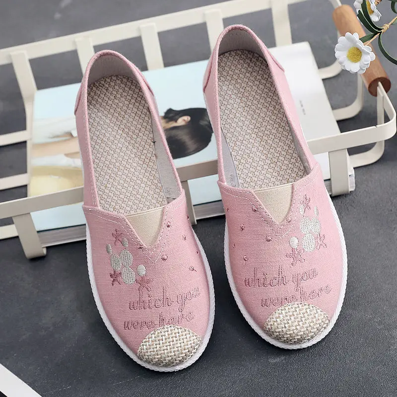 Kawaii Slip on Round Toe Cute  - Espadrille Slip On ulasan dan harga
