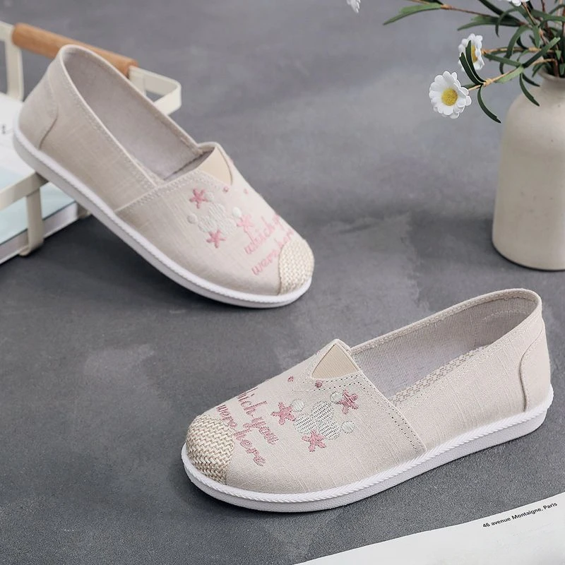 Kawaii Slip on Round Toe Cute  - Espadrille Slip On ulasan dan harga
