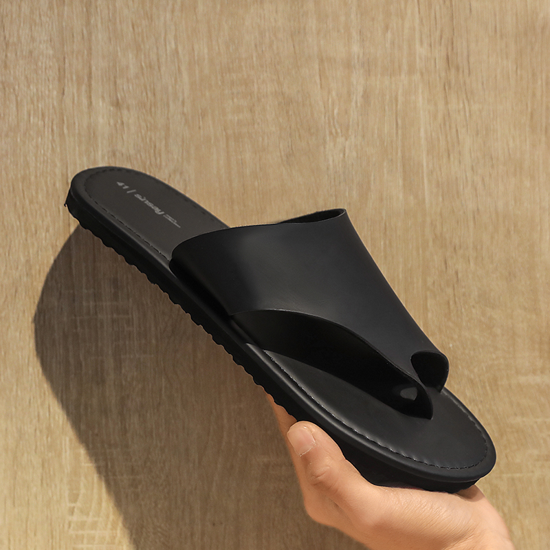 High Quality Mens Slippers Fas - Flip Flop Leather Men ulasan dan harga