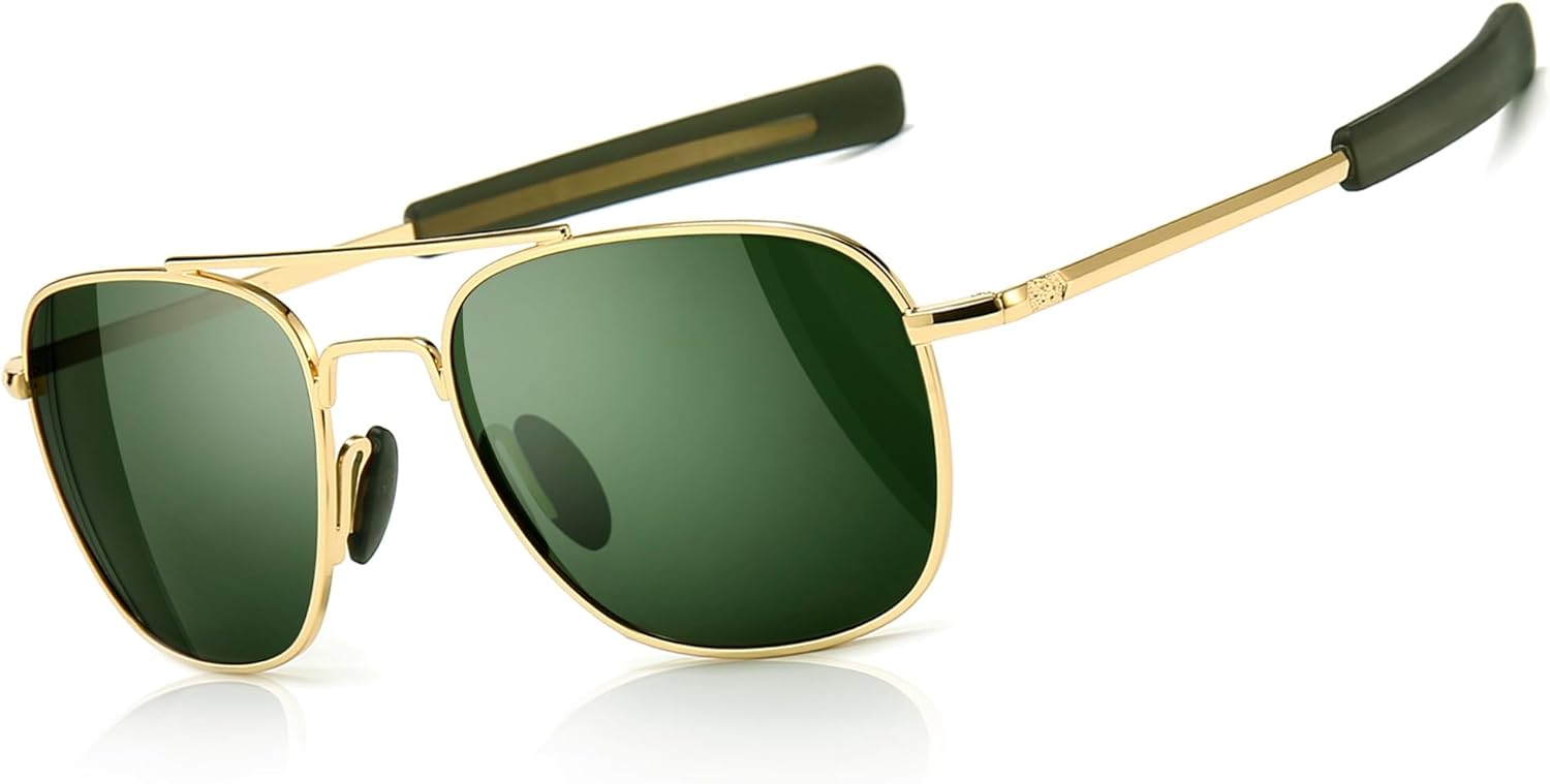 Men's Military Style Polarized - Sunglasses Aviator Polarized ulasan dan harga