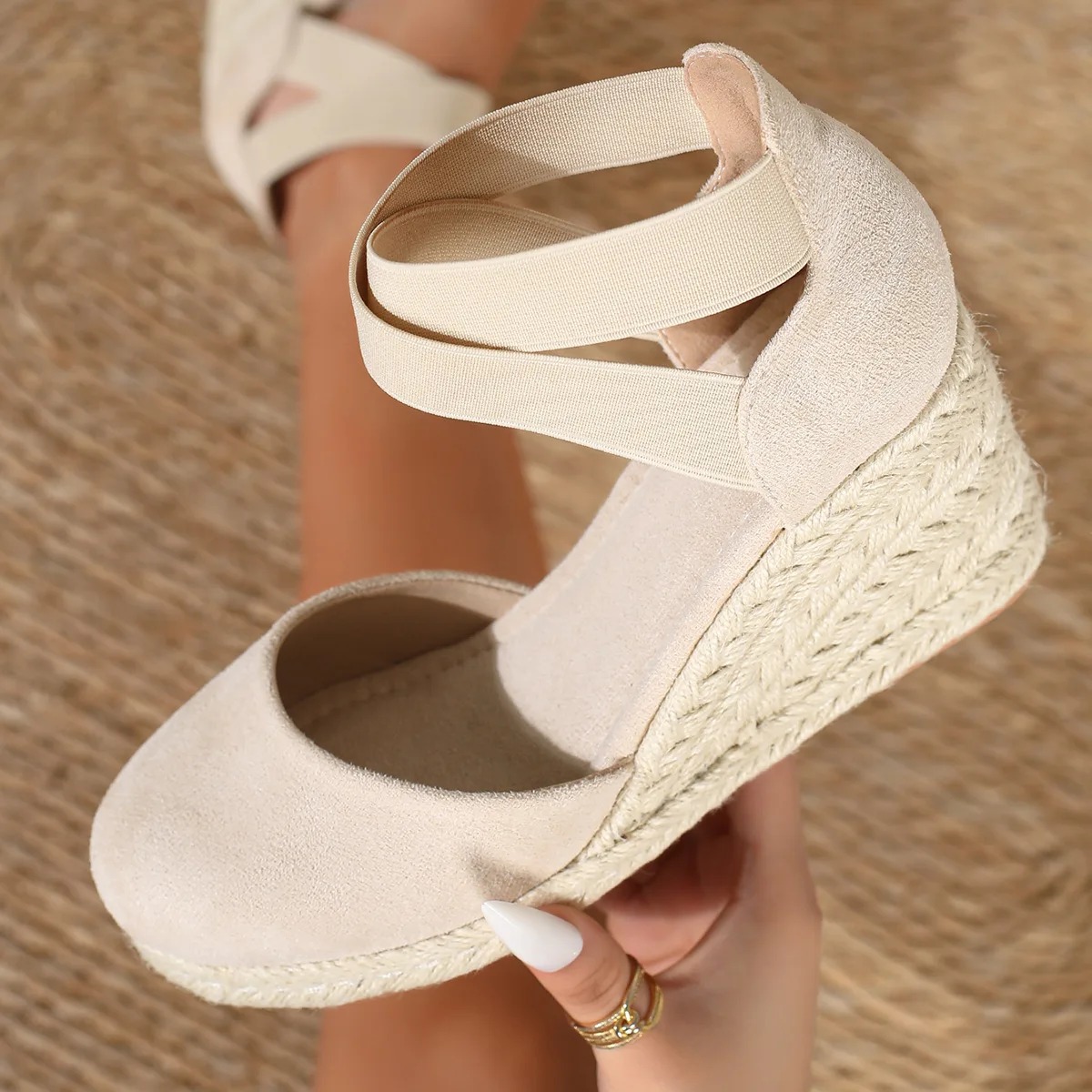 Cover Toe Women's Espadrille W - Espadrille Slip On ulasan dan harga