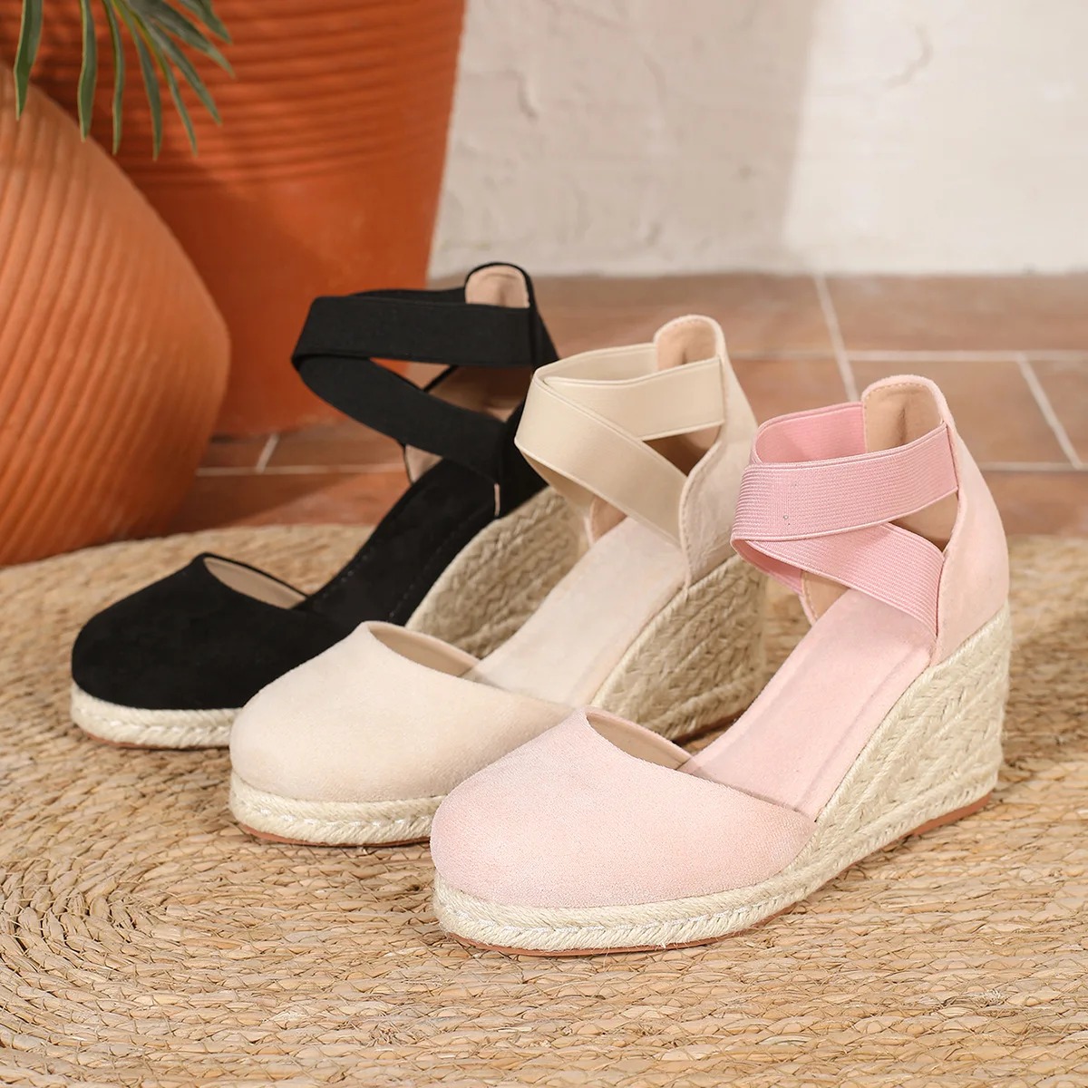 Cover Toe Women's Espadrille W - Espadrille Slip On ulasan dan harga