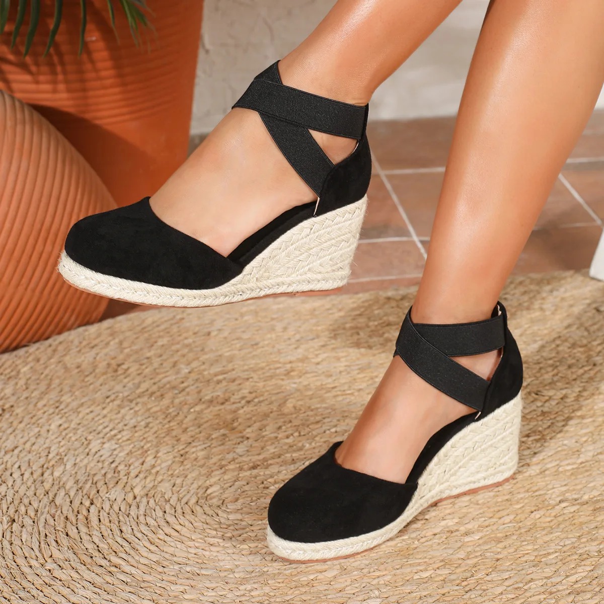 Cover Toe Women's Espadrille W - Espadrille Slip On ulasan dan harga