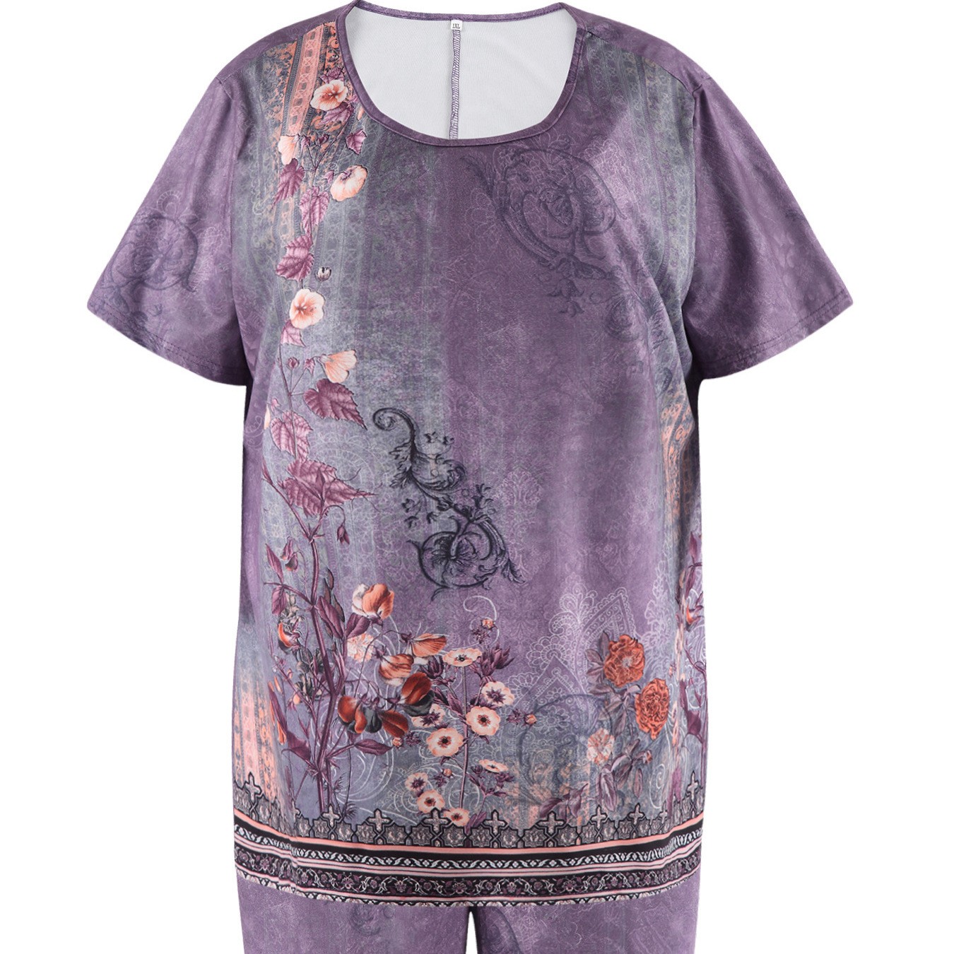 Women's Spring Summer Retro 3D - Tee Graphic Print ulasan dan harga