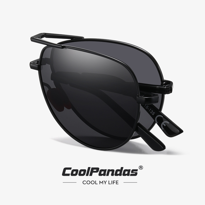 CoolPandas Fashion Folding Sun - Sunglasses Aviator Polarized ulasan dan harga