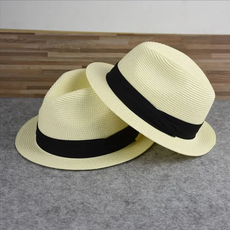 New Big Size Narrow Brim 4cm S - Bucket Hat Straw ulasan dan harga