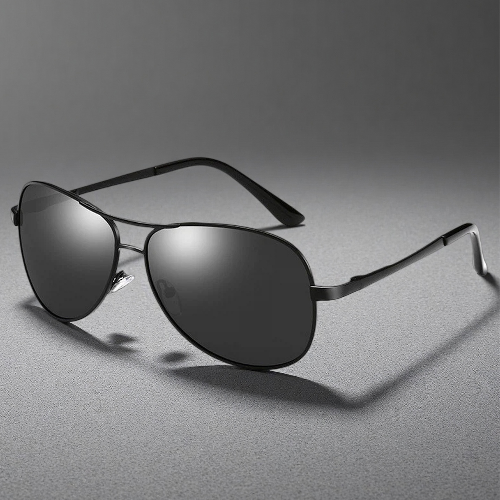 Classic Pilot Polarized Sungla - Sunglasses Aviator Polarized ulasan dan harga