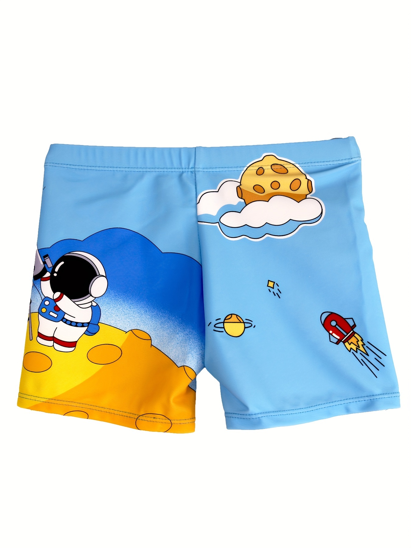 Cartoon Astronaut Pattern Quic - Swim Trunk Quick Dry ulasan dan harga