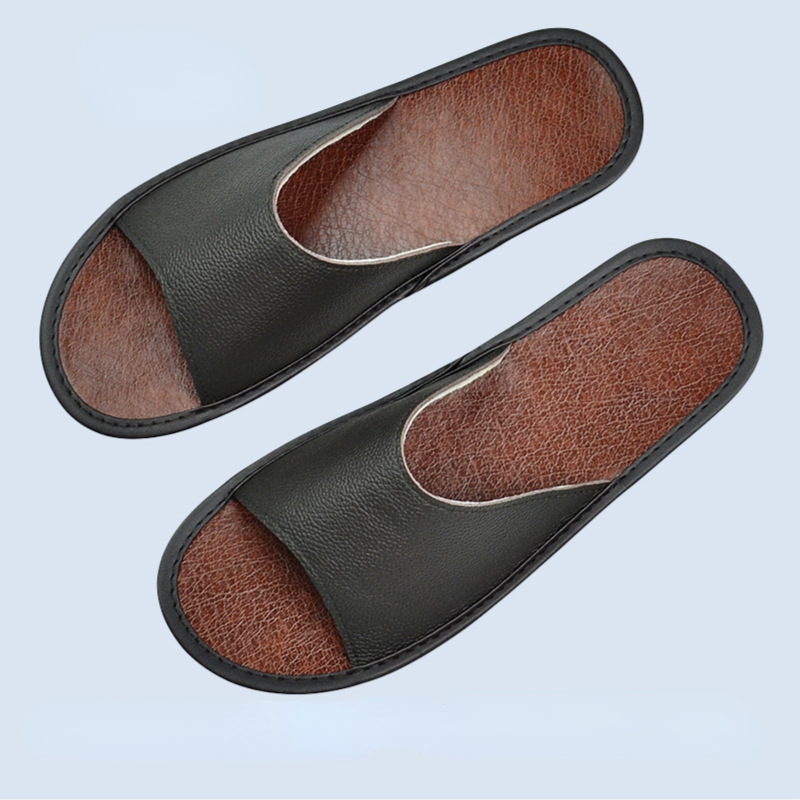 XIHAHA Summer Fashion Cowhide  - Flip Flop Leather Men ulasan dan harga