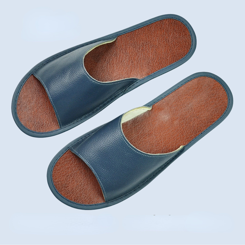 XIHAHA Summer Fashion Cowhide  - Flip Flop Leather Men ulasan dan harga
