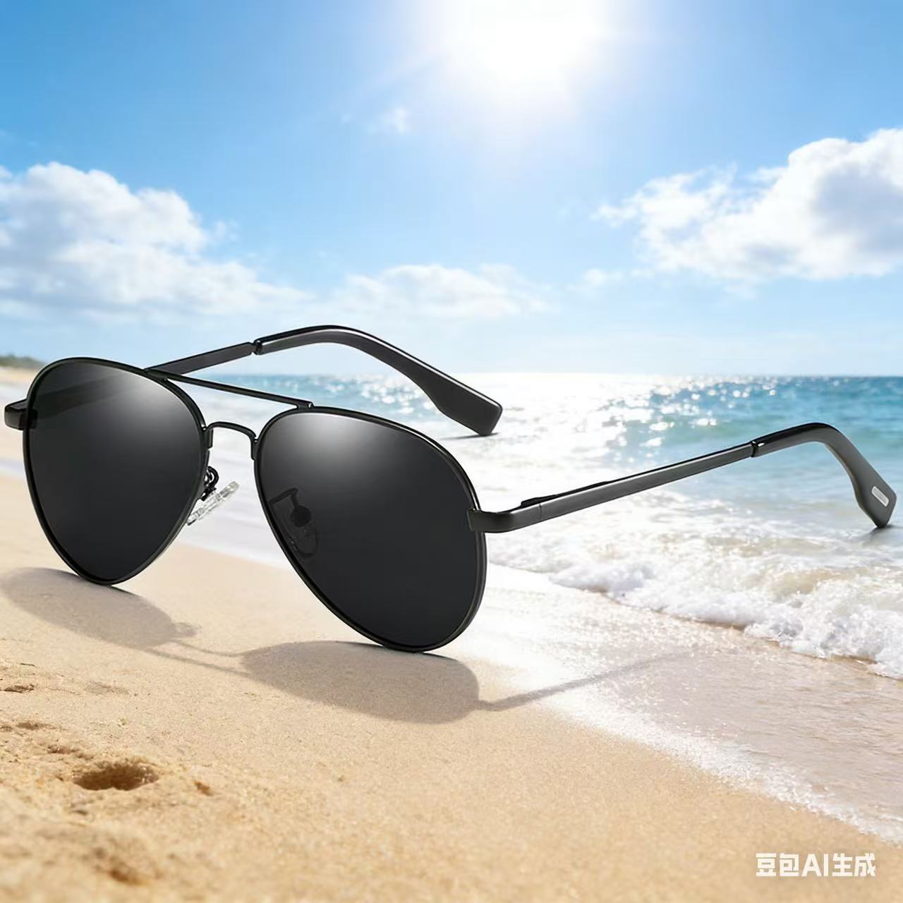 Unisex Small Frame Polarized A - Sunglasses Aviator Polarized ulasan dan harga