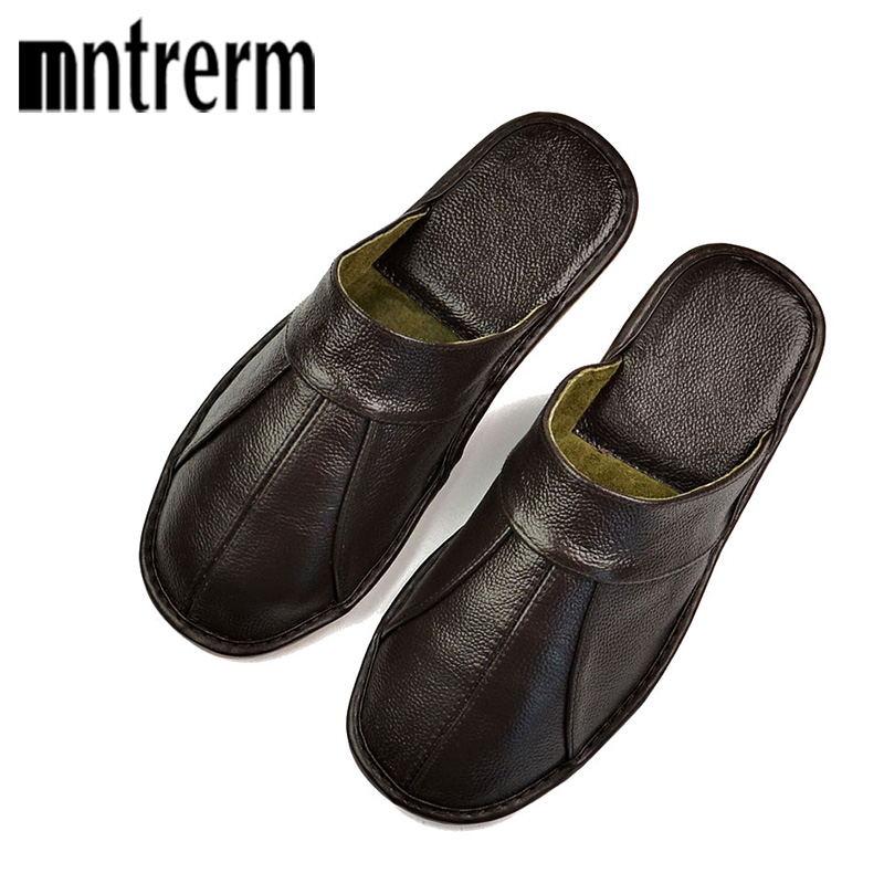 Mntrerm Spring Slip On Men Sli - Flip Flop Leather Men ulasan dan harga