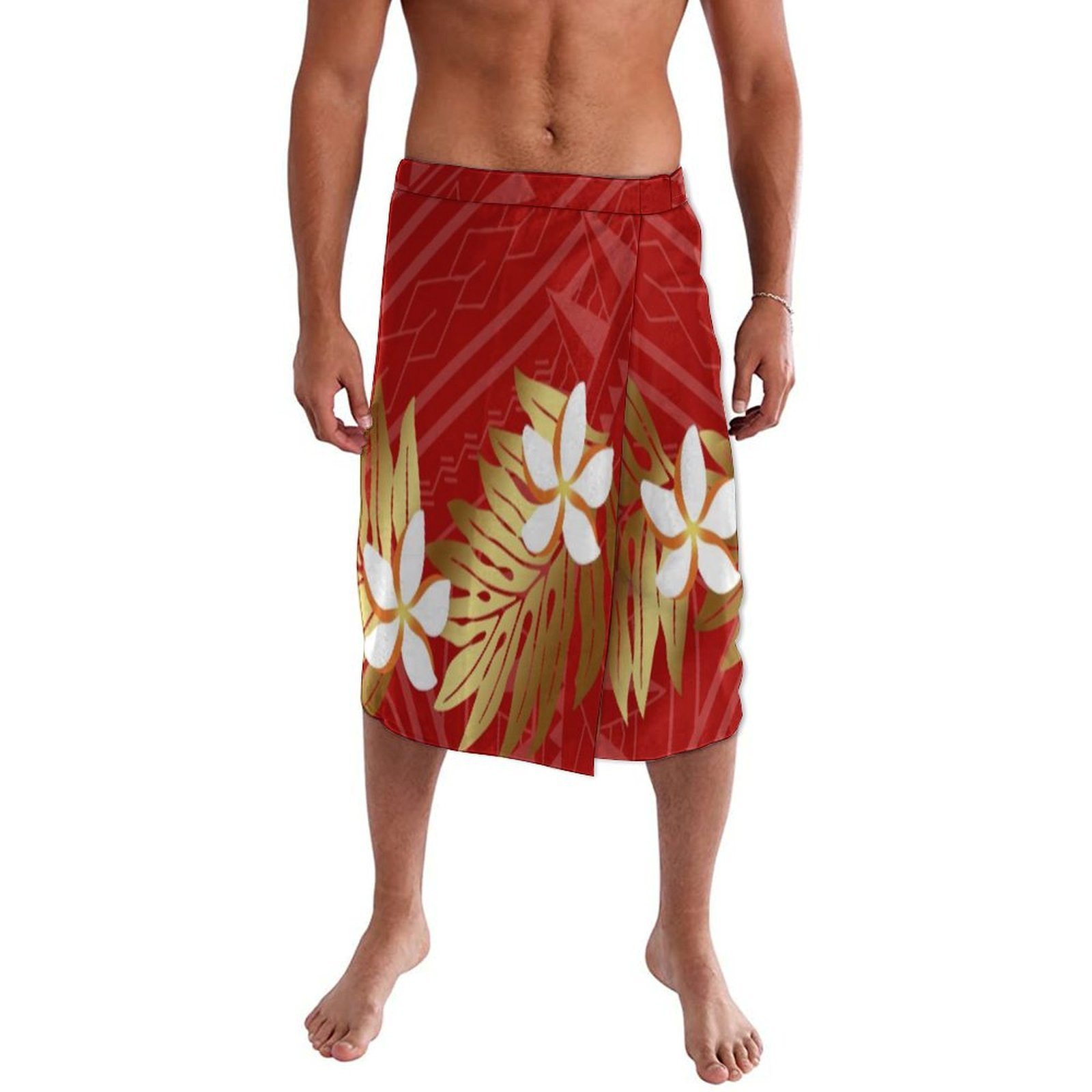 Polynesian Island Customized M - Sarong Men Wrap ulasan dan harga