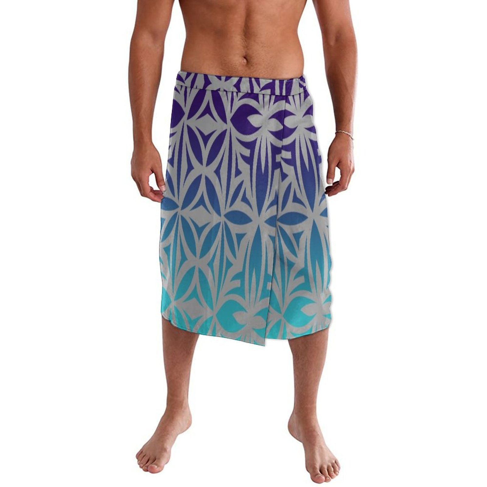 Polynesian Island Customized M - Sarong Men Wrap ulasan dan harga