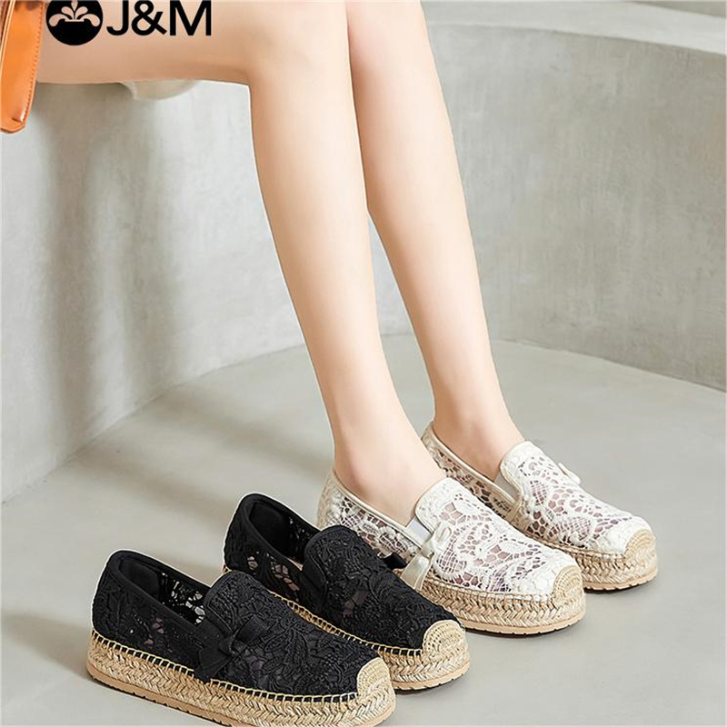Joy&Mario Platform Women Loafe - Espadrille Slip On ulasan dan harga