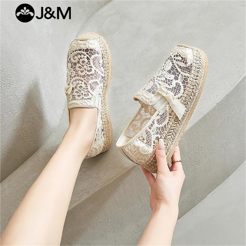 Joy&Mario Platform Women Loafe - Espadrille Slip On ulasan dan harga