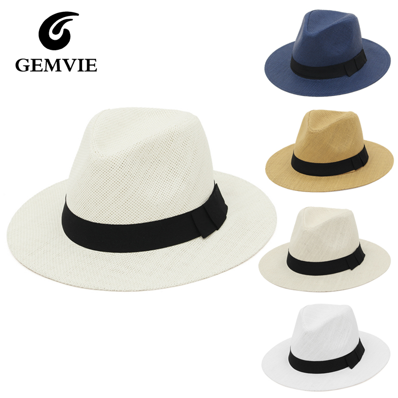 Summer Straw Panama Hat for Wo - Bucket Hat Straw ulasan dan harga