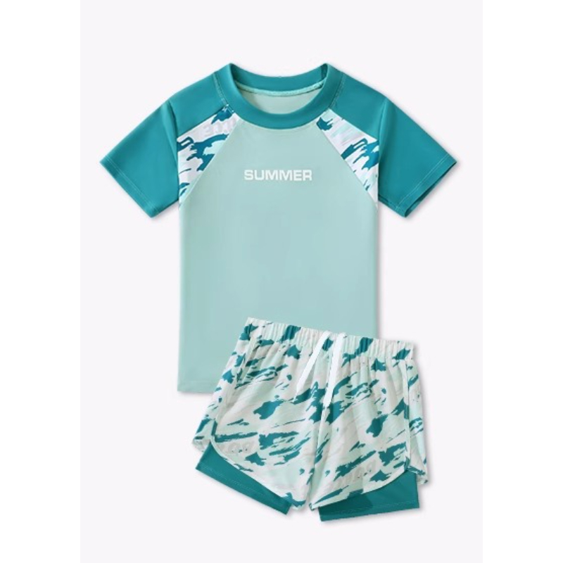 2026 New Boys Two Piece Swimsu - Swim Trunk Quick Dry ulasan dan harga
