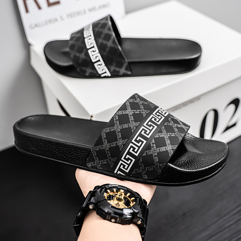 Plus Size Men One Strap Slippe - Flip Flop Leather Men ulasan dan harga