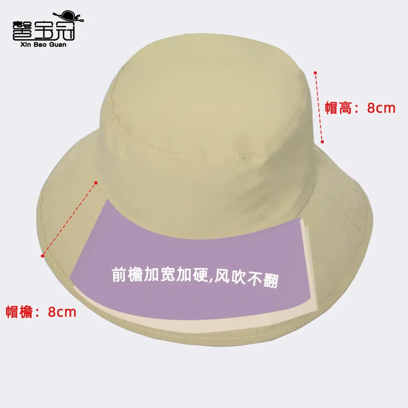 Wide Brim Waterproof Sun Bucke - Packable Hat Nylon ulasan dan harga