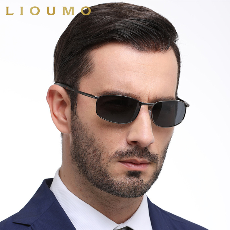LIOUMO Brand Design New Aviati - Sunglasses Aviator Polarized ulasan dan harga
