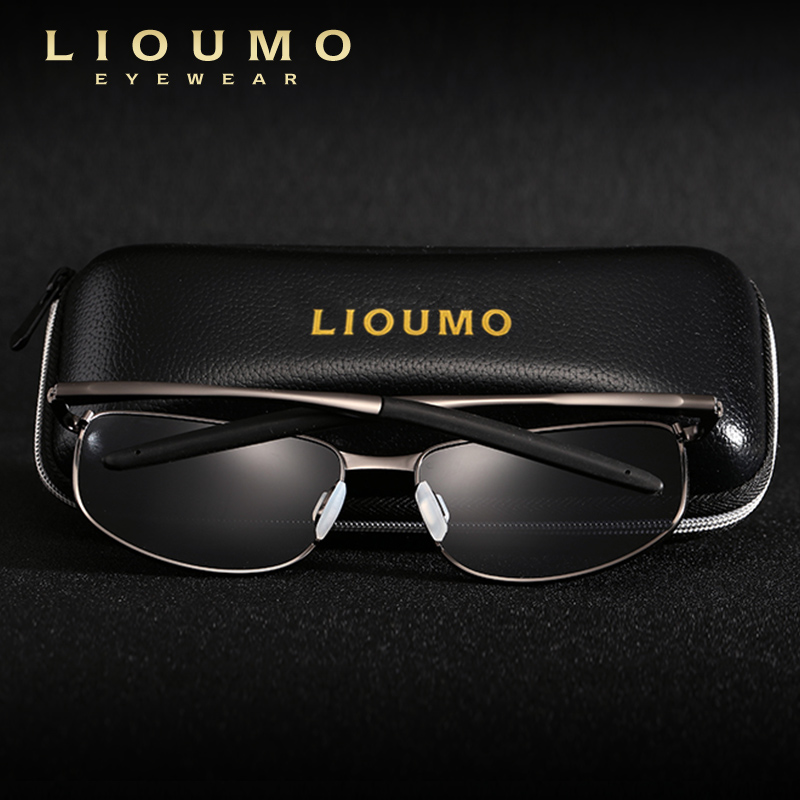 LIOUMO Brand Design New Aviati - Sunglasses Aviator Polarized ulasan dan harga