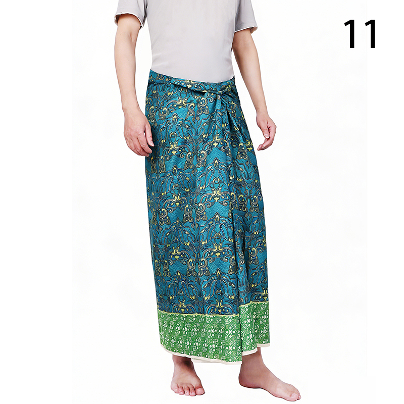 Men Women Batik Sarong Skirt E - Sarong Men Wrap ulasan dan harga