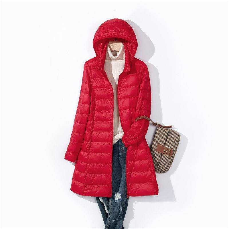 Women Long Puffer Jackets 2024 - Packable Hat Nylon ulasan dan harga