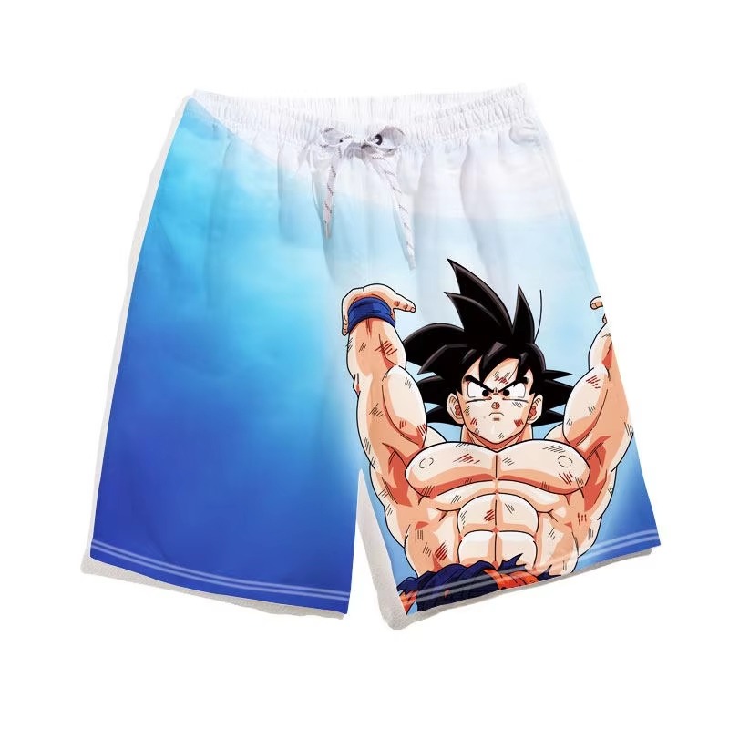 2026 Trendy Dragon Ball Printe - Swim Trunk Quick Dry ulasan dan harga