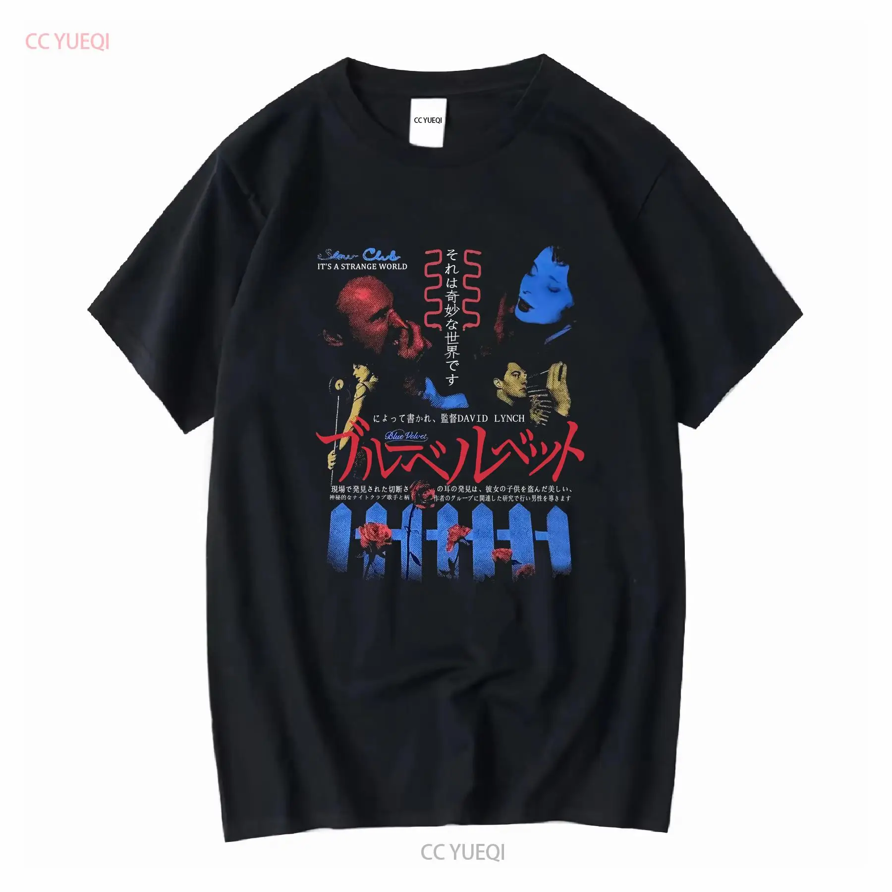 Blue Velvet Rucking Fotten Dav - Tee Graphic Print ulasan dan harga