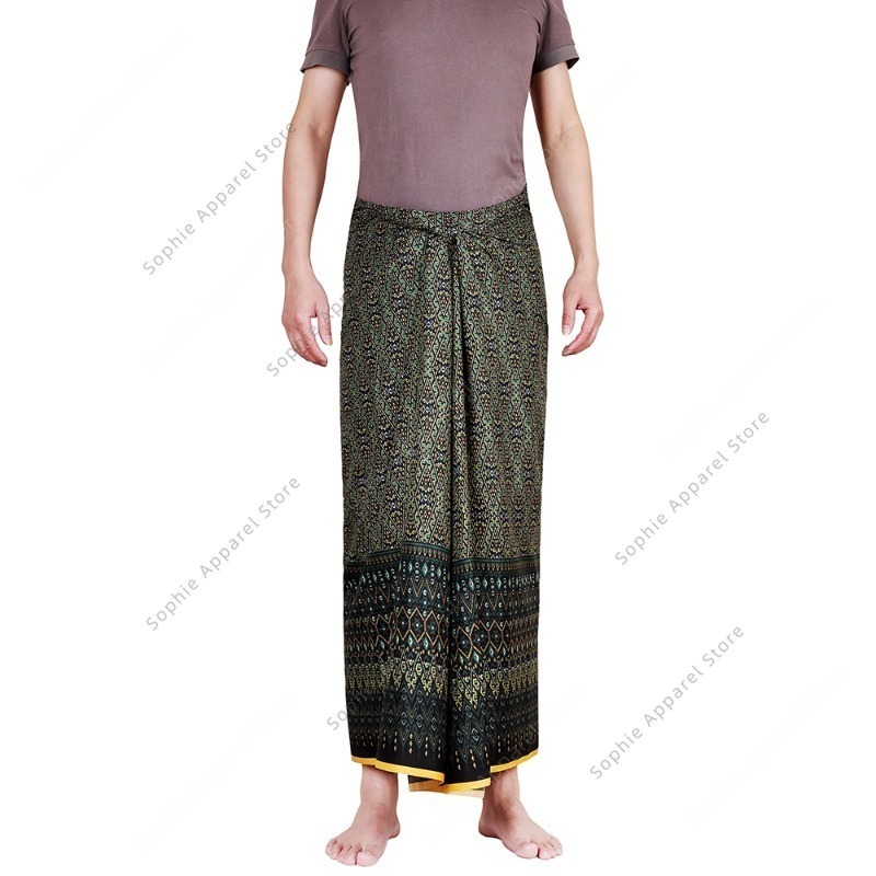 Batik Sarong Skirt for Beach W - Sarong Men Wrap ulasan dan harga