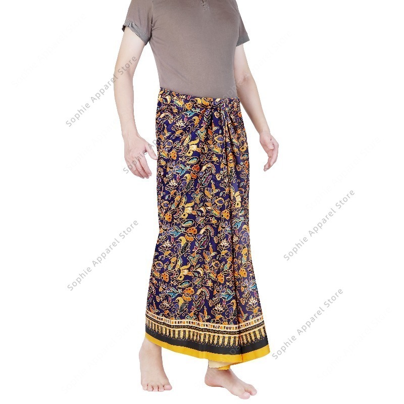 Batik Sarong Skirt for Beach W - Sarong Men Wrap ulasan dan harga