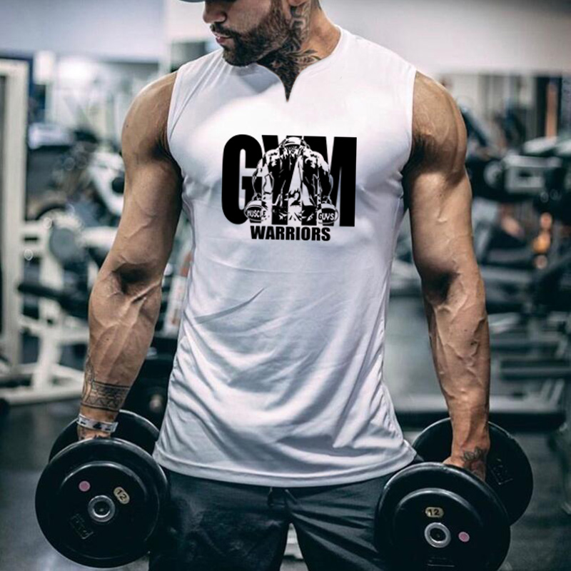 Summer Running V Neck Vests Gy - Tank Top Muscle ulasan dan harga