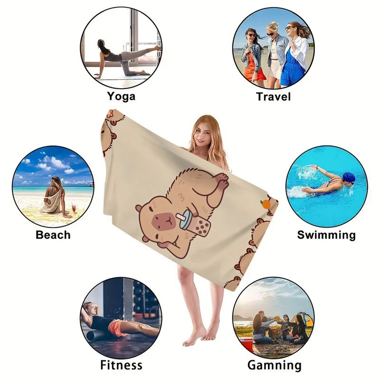 Extra-Large Beach Towel - Ultr - Beach Towel Large ulasan dan harga
