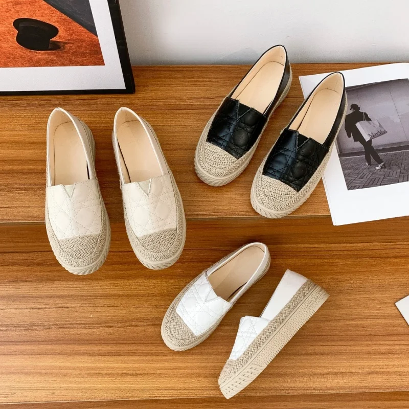 2025 New Women's Shoes Espadri - Espadrille Slip On ulasan dan harga