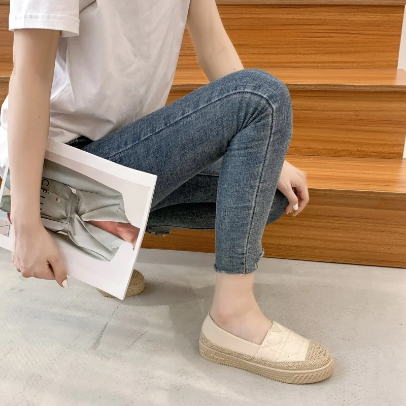 2025 New Women's Shoes Espadri - Espadrille Slip On ulasan dan harga