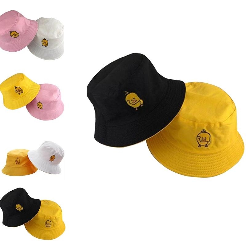 Women Men Summer Yellow Duck E - Packable Hat Nylon ulasan dan harga