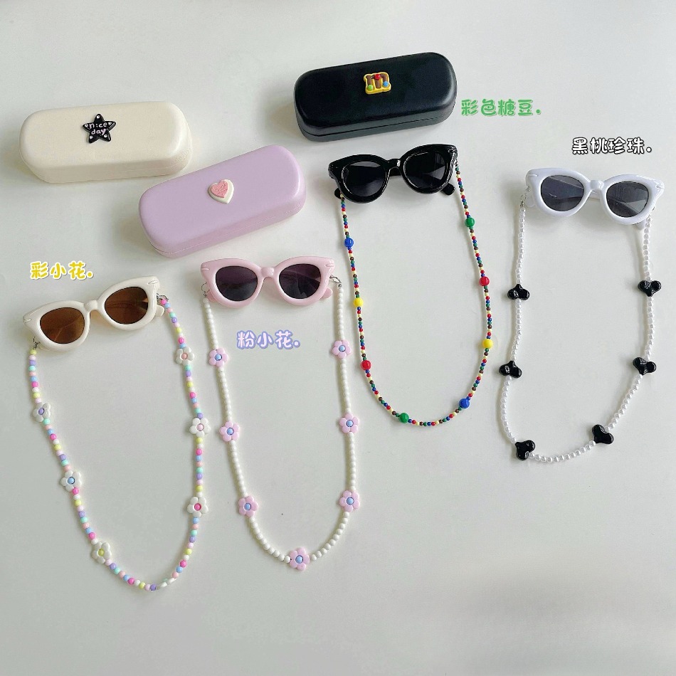 Cute Girls Heart Shape UV400 S - Sunglass Retainer Cord ulasan dan harga