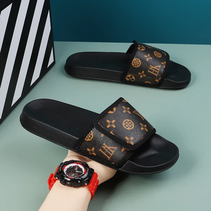 Men's Genuine Leather Sandals  - Flip Flop Leather Men ulasan dan harga